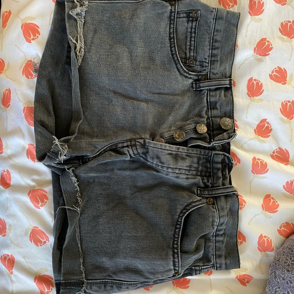 Black Tom Girl Shorts